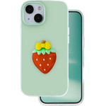 iNOS ���� Tpu & Pc Apple Iphone 15 Fresh Pop Strawberry ������� - (5205598175641)