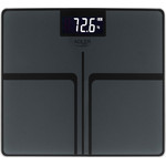 Adler Bathroom Scale Stripes Rechargeable USB-C Black - (Ad 8194s)