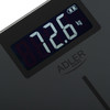 Adler Bathroom Scale Stripes Rechargeable USB-C Black - (Ad 8194s)