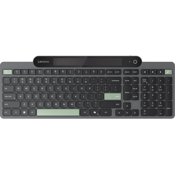 Lenovo Keyboard Home/Office Bluetooth Us English Black, Green - (4Y41R69494)