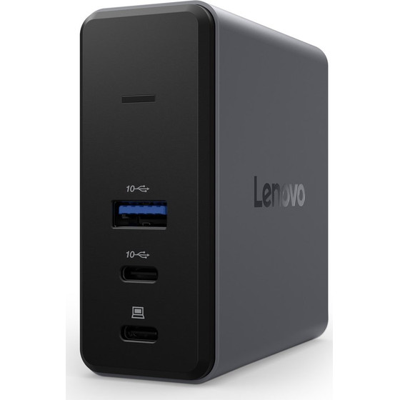 Lenovo X9 Charging Gan Dock Wired Usb 3.2 Gen 2 (3.1 Gen 2) Type-C Grey - (40BD0065EU)