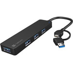 Natec Hub USB-C 3.0 Mayfly 4-Ports + USB-A Adapter - (NHU-2023)