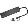 Natec Hub USB-C 3.0 Mayfly 4-Ports + USB-A Adapter - (NHU-2023)