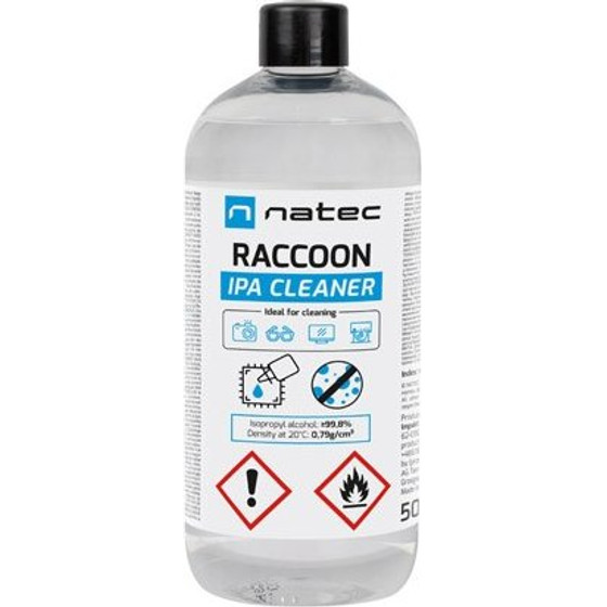 Natec Isopropyl Alcohol Raccoon Ipa Cleaner 500ML - (NSC-2453)