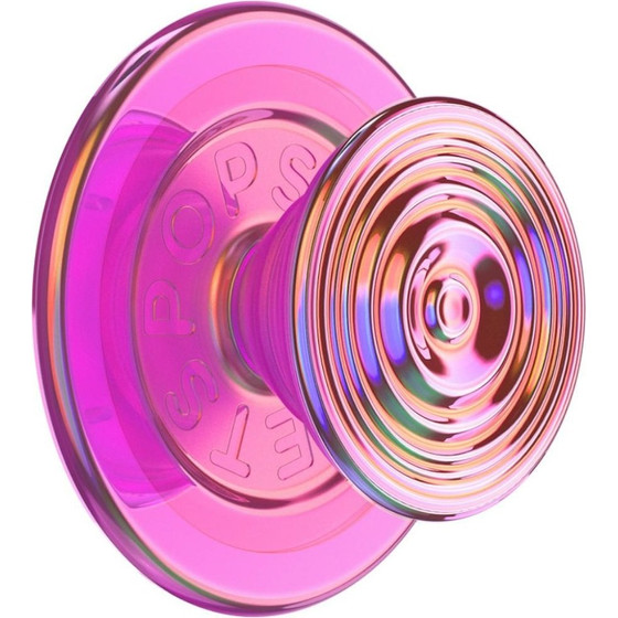 PopSockets Uchwyt i Podstawka Do Telefonu Round Ripple Iridescent Aviation Opalescent Magsafe Rozowy - (807218)