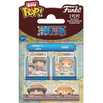 Funko Bitty Pop! 2-pack: One Piece - Monkey D. Luffy & Nami Vinyl Figures
