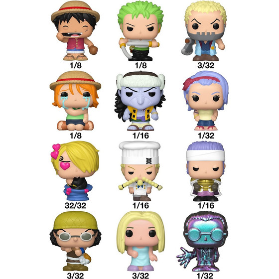 Funko Bitty Pop! Singles: One Piece (Blind Bag/Random) Vinyl Figure