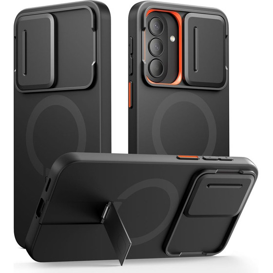 Tech-Protect Kevlar Aura Magsafe Galaxy A57 BLACK/ORANGE