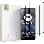 Tech-Protect Tempered Glass Glass FIT+ 2-Pack Motorola Edge 70 5G BLACK