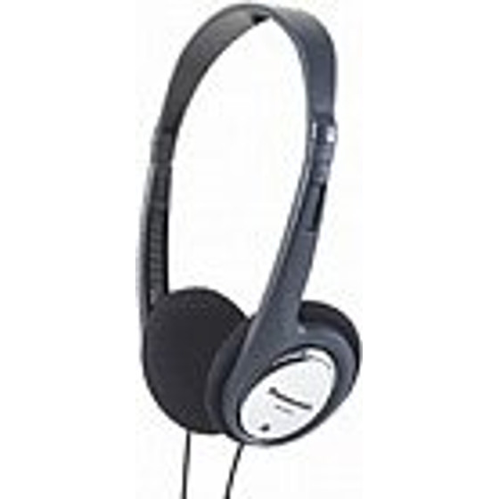 Panasonic On-Ear Stereo-Headphones Silver - (RP-HT030E-S)