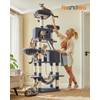 FEANDREA Cat Tower XXl, Height 206 cm, Up To 6 Cats, ������ ���� - (PCT190G01)
