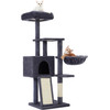 FEANDREA Cat Tower, Height 135 cm, Up To 3 Cats - (PCT132G01)