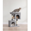 FEANDREA Cat Tower, Height 74 cm, Up To 2 Cats - (PCT612W01)