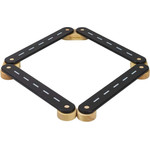 MeowBaby Balance Beam Black 4 Elements - (SSEN404IE)