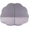 MeowBaby Light Grey Cloud Mattress 160x160cm - (MATA019)