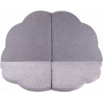 MeowBaby Light Grey Cloud Mattress 160x160cm - (MATA019)