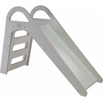 MeowBaby Wooden Slide For Children 87x46cm Indoor, Gray - (ZS002IE)