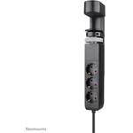Neomounts Volt Desk Clamp Socket With Quick-Charge Usb Ports, 3x type-F 230V, 1x USB-A 18W, 2x USB-C 20W - (DS22-840BL6)