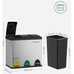 Songmics ���������� ������� ����� ������������ ��� ���������� ������ �� 3 ������ 45 Lt - (LTB45L)