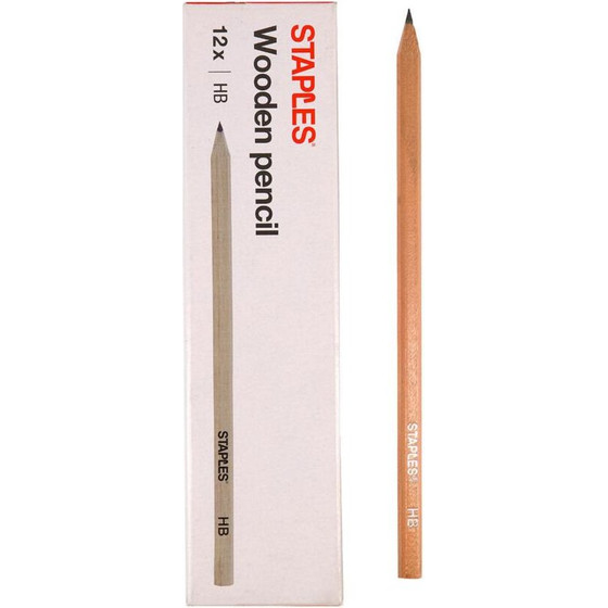 STAPLES 2650 Pencil Unvarnished Hb - (2650686)