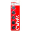 STAPLES Powerx CR2025 Coin Cells ������ 5��� - (390688)