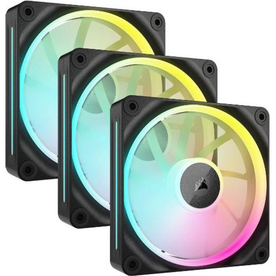 Corsair Lx Rgb Series Icue Link LX120 Rgb 120mm Rgb Fan Triple Fan Kit - (CO-9051026-WW)