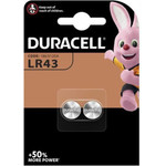 Duracell Electronics ��������� ��������� �������� LR43 1.5V 2��� - (DELR43)