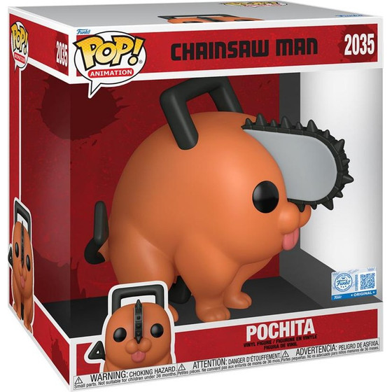 Funko Pop! Animation: Chainsaw Man - Pochita #2035 Supersized - (83979)