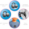 Kiddoboo Goat Earbuds Buzzkill - (KBG08BLK)