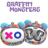 Kiddoboo Goat Earbuds Grafity Monsters - (KBG08PNK)