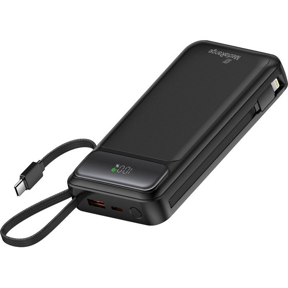 MediaRange Mobile Charger I Powerbank, 20.000mAh, With Super Fast Charge 22,5W And Power Delivery 20W Technology - (MRMA756)