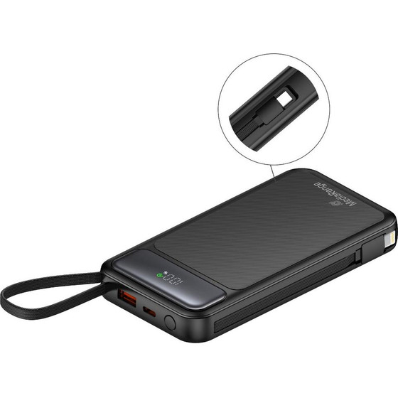 MediaRange Mobile Power Bank 10.000mAh With USB-C Power Delivery Fast Charge Technology - (MRMA753)