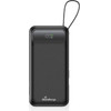 MediaRange Mobile Power Bank 10.000mAh With USB-C Power Delivery Fast Charge Technology - (MRMA753)