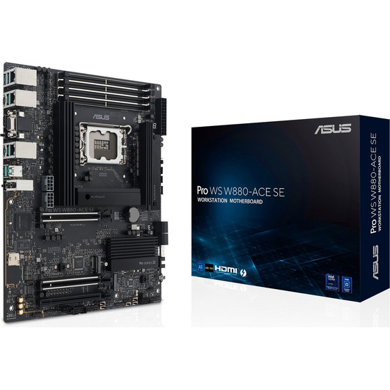 Asus Pro Ws W880-Ace Se Intel W880 Lga 1851 (Socket V1) Atx - (90MB1KV0-M0EAY0)