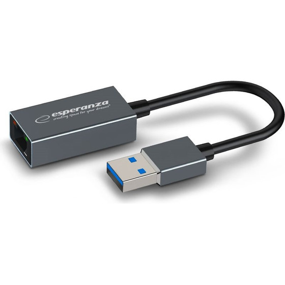 Esperanza Ethernet 1000 Mbps Adapter Usb 3.0-RJ45 - (ENA101)