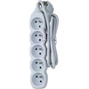 Esperanza Power Extension 1.5 m 5 Ac outlet(s) Indoor White - (ELK207W)