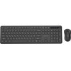 Gembird KBS-WPS-01-W Slim Pro Business Wireless Desktop set, black, Ru Layout - (KBS-WPS-01-CYRL)