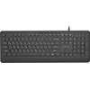 Gembird Slim Wired Multimedia keyboard, black, Ru Layout - (KB-MCH-05-CYRL)