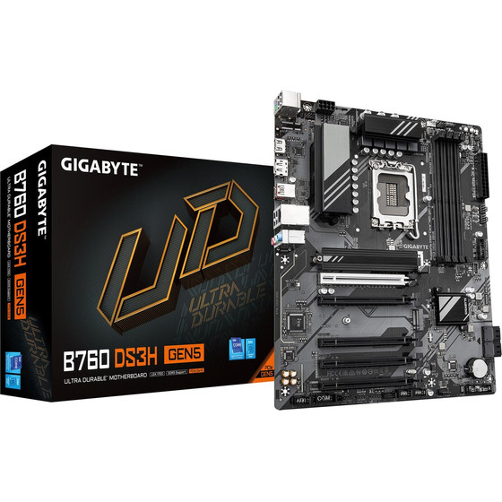 Gigabyte - 1700 Atx Motherboard - (B760 DS3H GEN5)