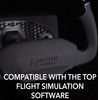 Honeycomb Aeronautical (SB003011) Alpha Flight Controls Yoke & Switch Panel (PC)