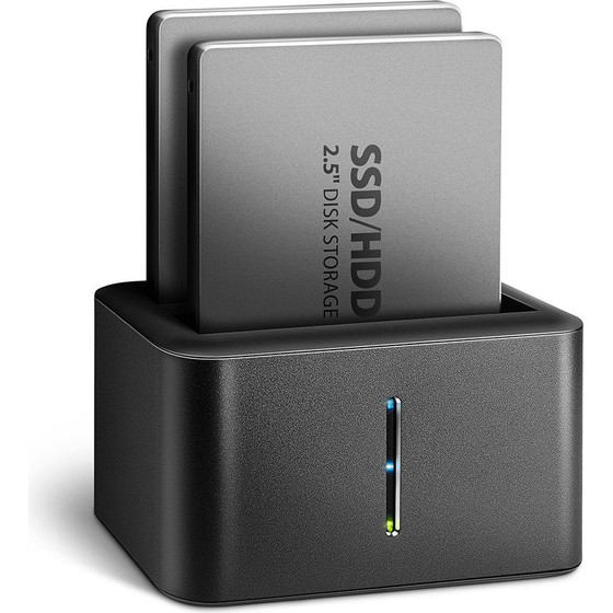 Axagon (ADSA-D25) Usb 3.2 Gen 1 - 2X Sata 6G 2.5'' SSD/Hdd Clone Dual Mini DOCK
