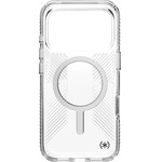 Speck Iphone 17 Pro Case (150973-3223) Presidio Perfect Clear Grip + MS-CLEAR/CLEAR/SILVER