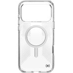 Speck Iphone 17 Pro Max Case (150982-3223) Presidio Perfect Clear Grip + MS-CLEAR/CLEAR/SILVER