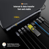 Xtreme Mac (XWH-CDH-13) TYPE-C Docking Hub Station - 12 Ports ETHERNET, 2* HDMI, SD/Msd CARDS, USB-C Pd 100W, USB-C, 4* Usb 3.0, Audio IN/OUT