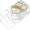 Case For Iphone 17 Golden Compatible With Magsafe White OEM