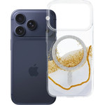 Case For Iphone 17 Pro Golden Compatible With Magsafe White OEM