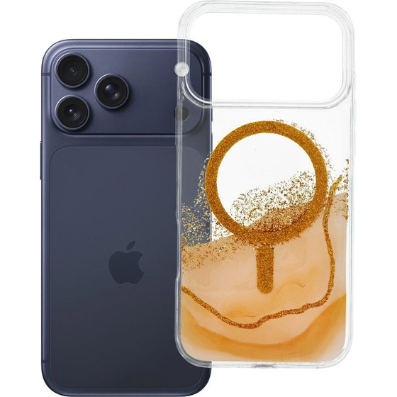 Case For Iphone 17 Pro Max Golden Compatible With Magsafe Gold OEM