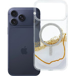 Case For Iphone 17 Pro Max Golden Compatible With Magsafe White OEM