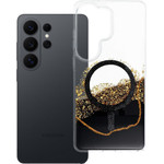 Case For Samsung S26 Ultra Golden Compatible With Magsafe Black OEM
