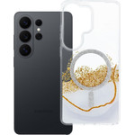 Case For Samsung S26 Ultra Golden Compatible With Magsafe White OEM